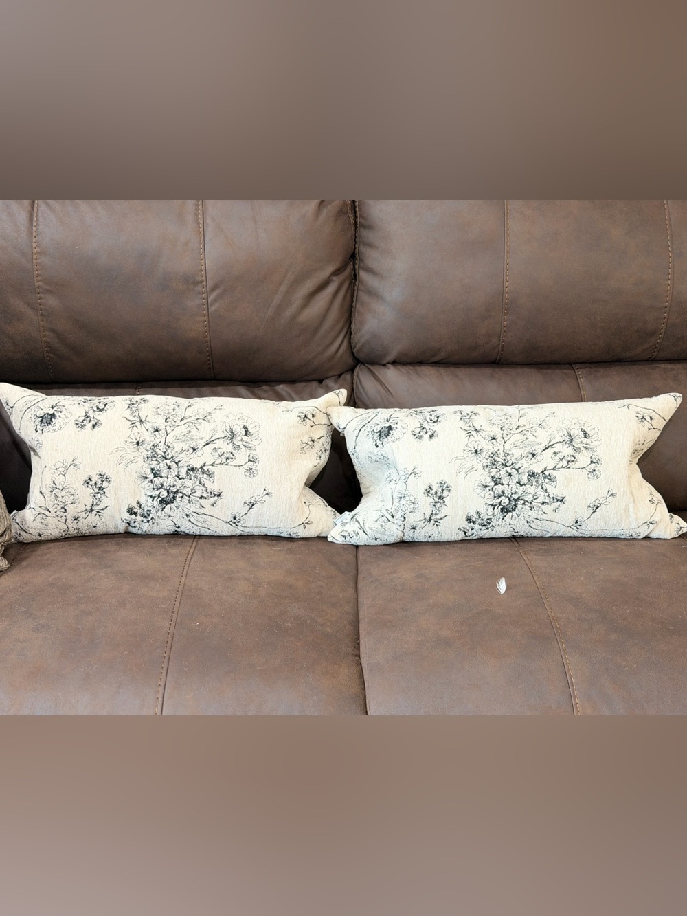 Westex Tapestry Floral Design Accent Pillow Set of 2